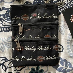Harley Davidson black crossbody purse